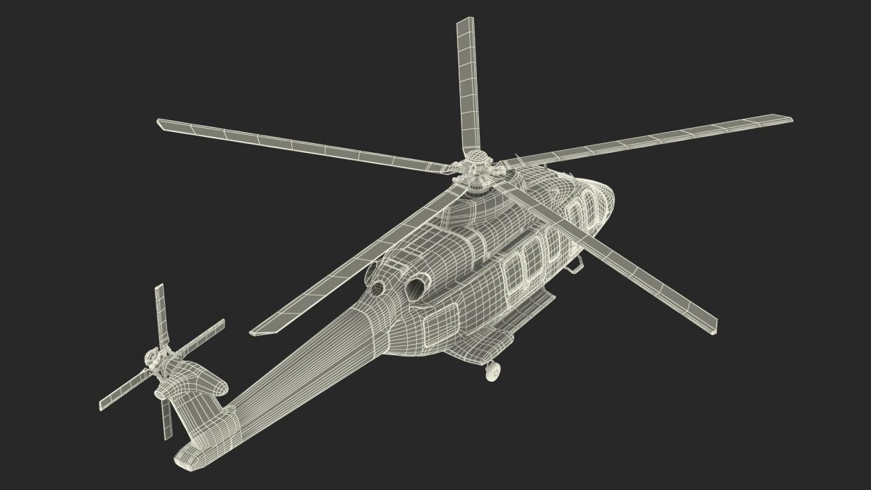 3D Corporate Helicopter Generic model