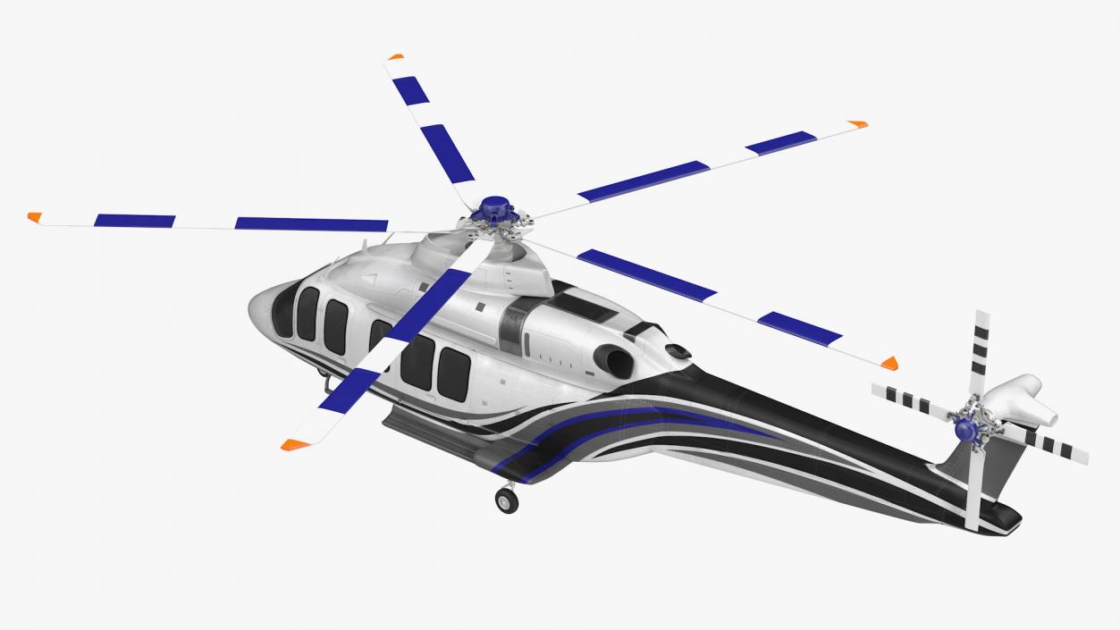 3D Corporate Helicopter Generic model