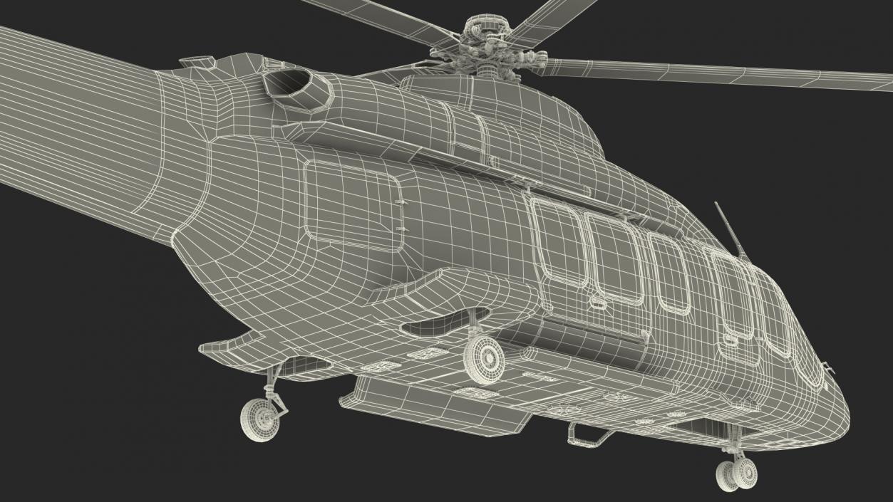 3D Corporate Helicopter Generic model