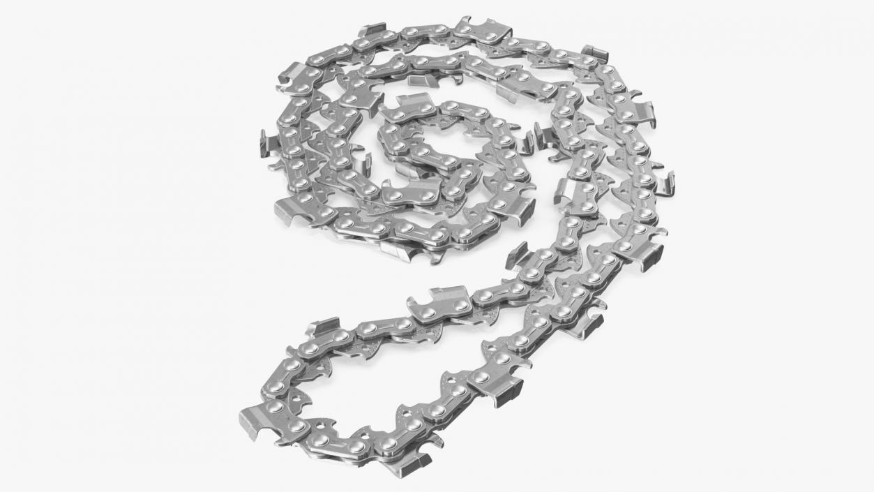 3D Curled Steel Chain for Chainsaw