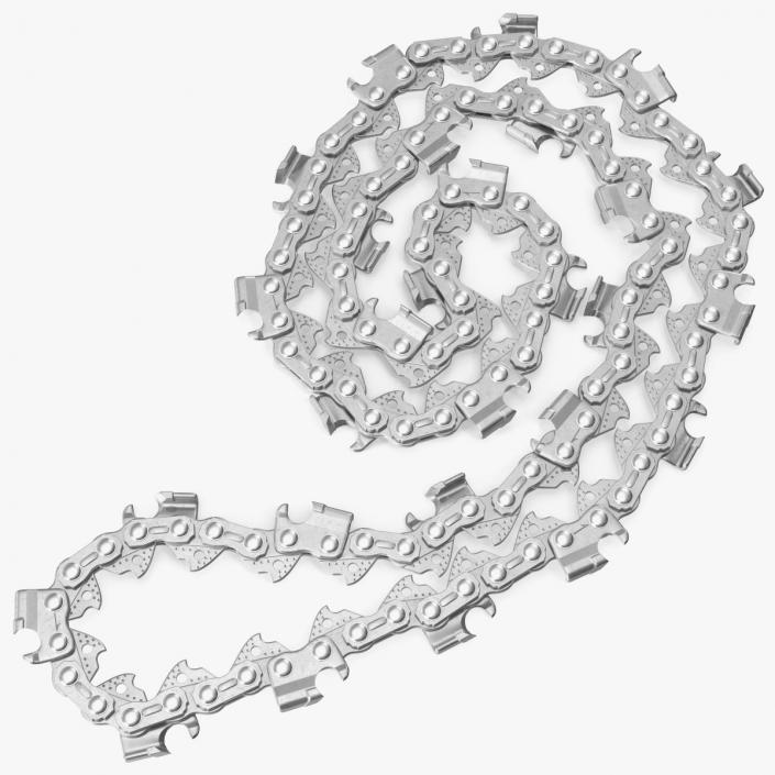 3D Curled Steel Chain for Chainsaw