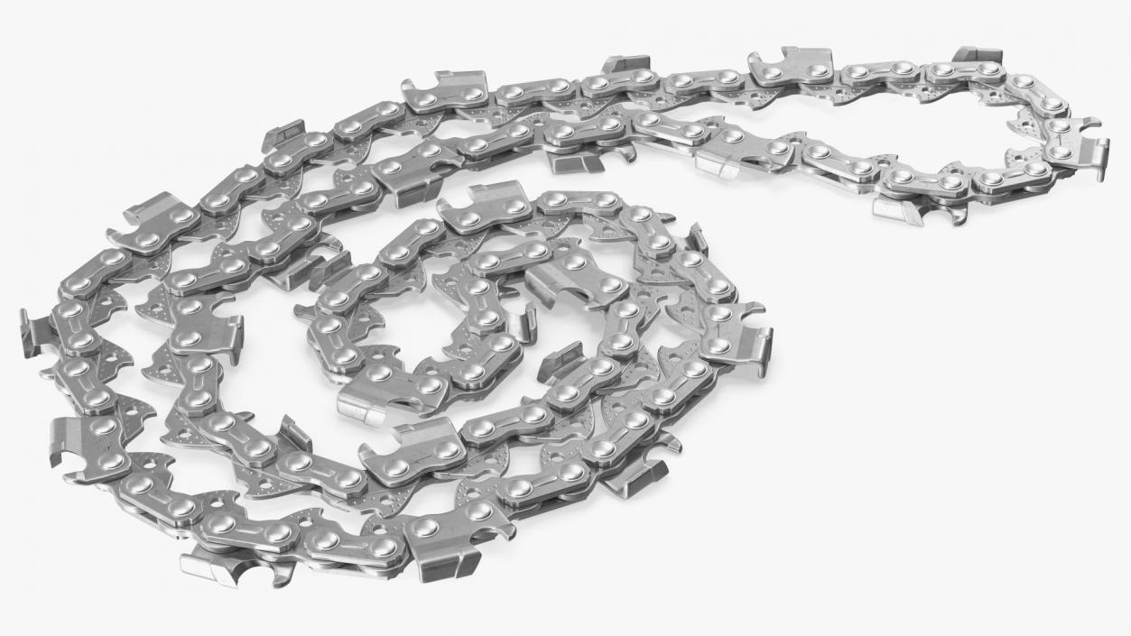 3D Curled Steel Chain for Chainsaw