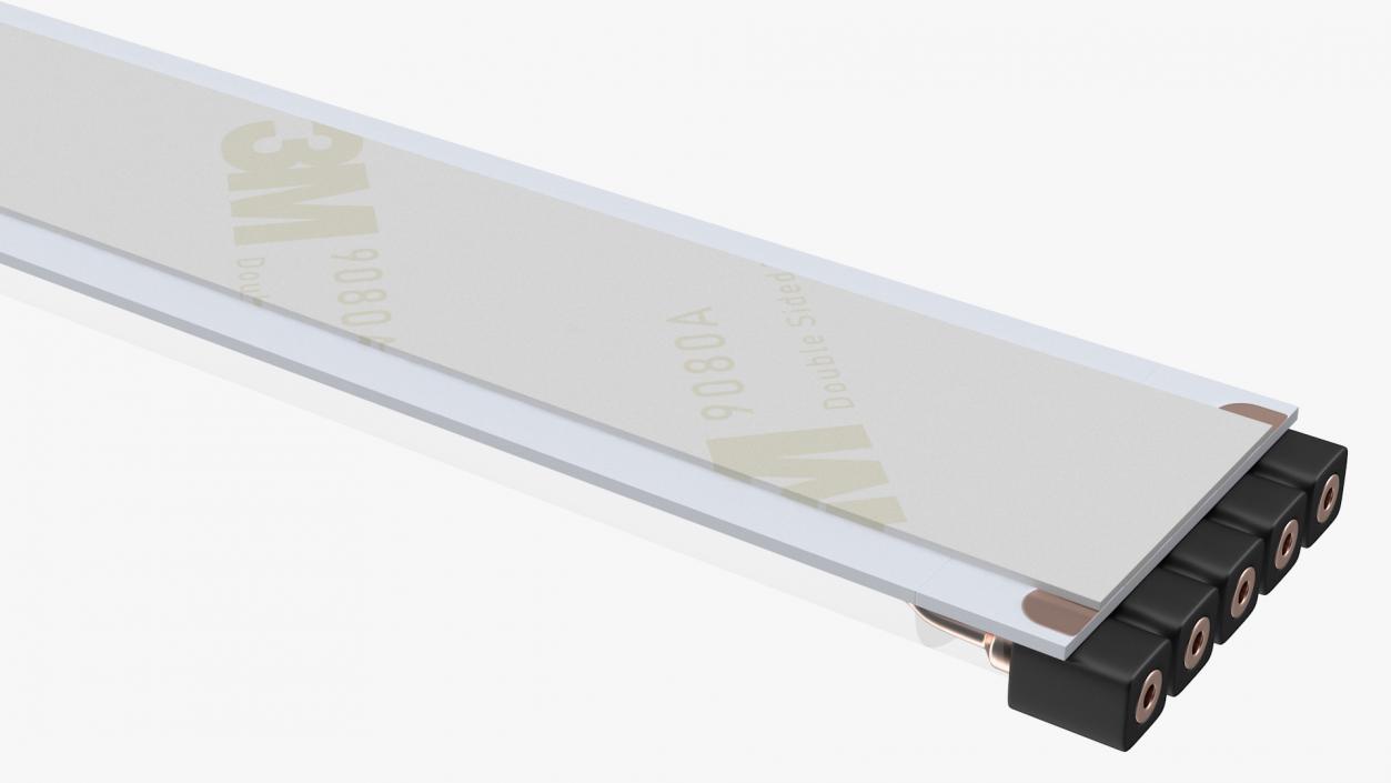 3D model 3M Flexible 20cm LED Strip Bar