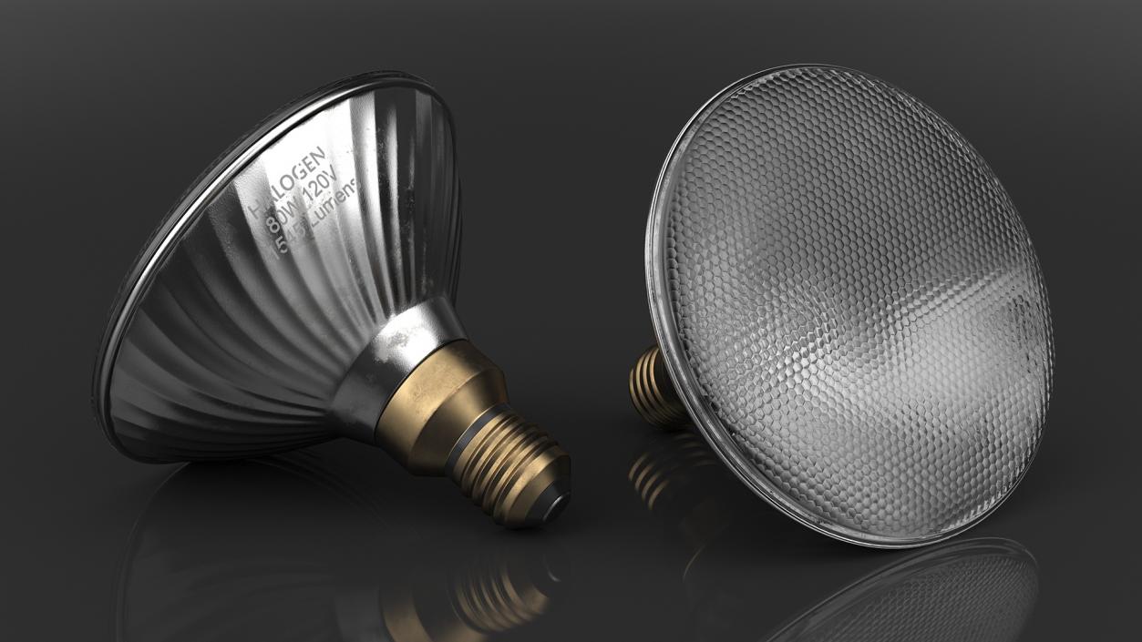 3D Reflective Reflector Light Bulb