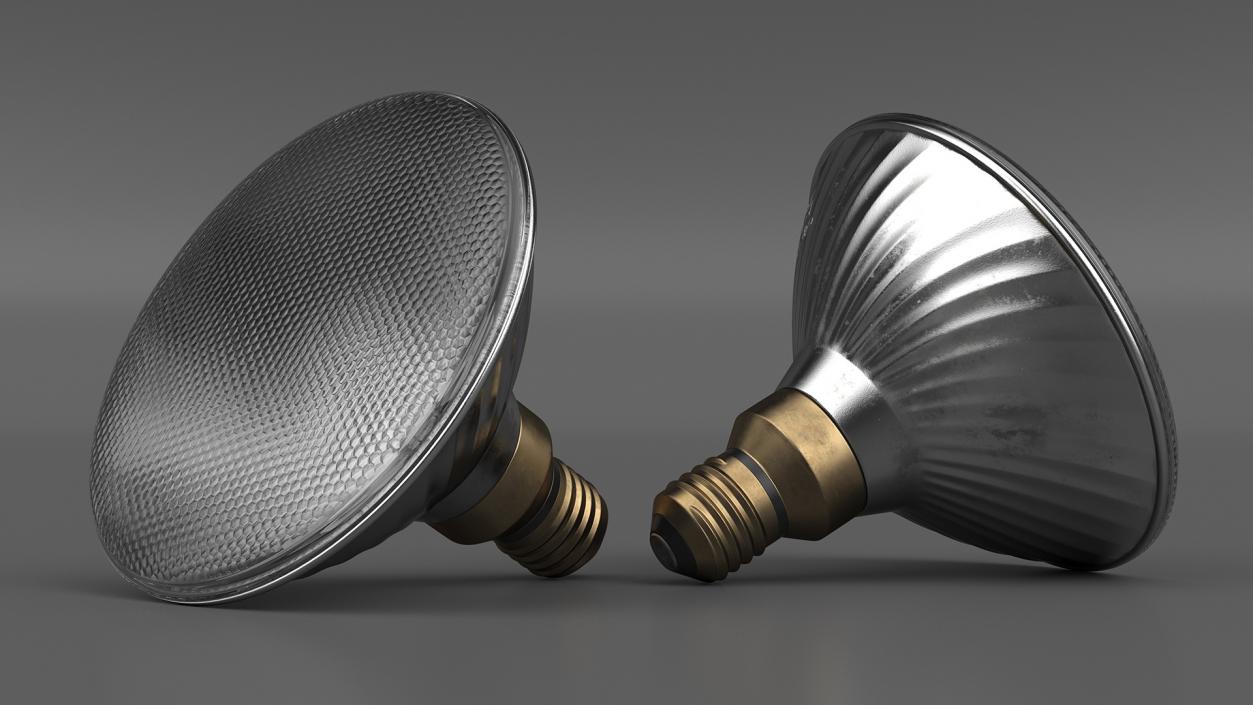 3D Reflective Reflector Light Bulb