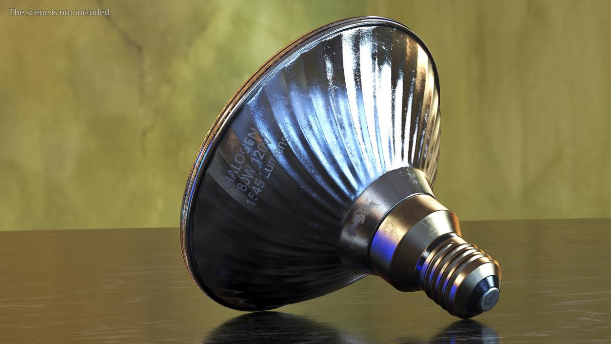 3D Reflective Reflector Light Bulb