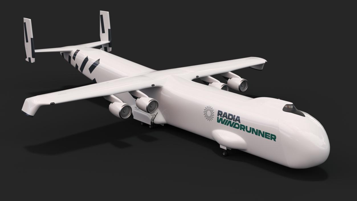 3D Radia Windrunner Cargo Airplane