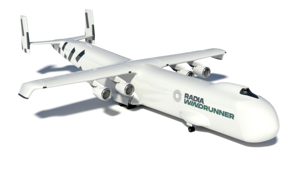 3D Radia Windrunner Cargo Airplane