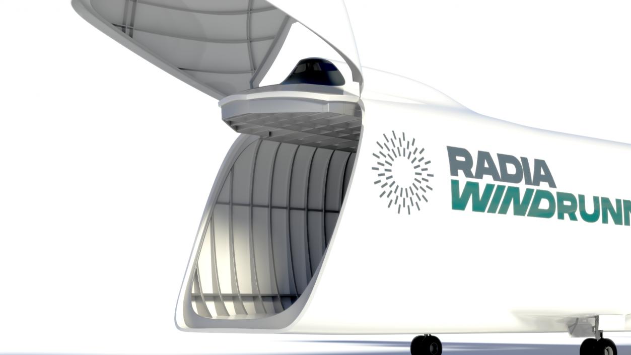 3D Radia Windrunner Cargo Airplane