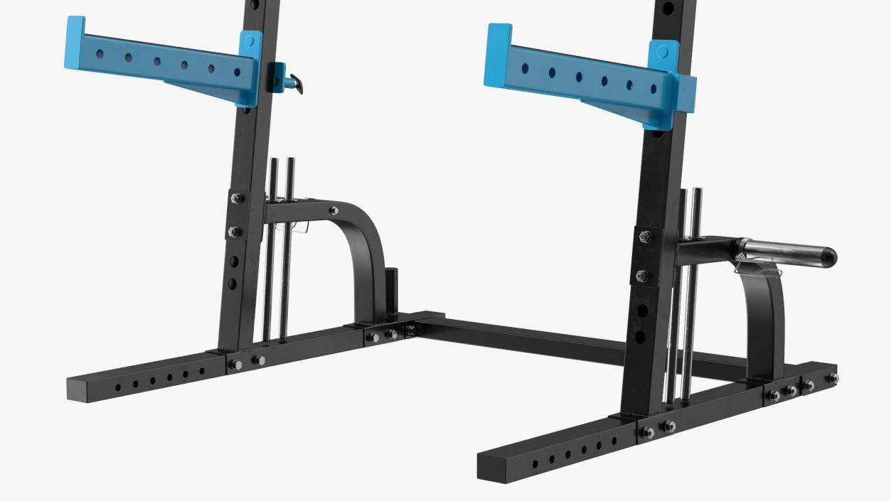 3D Gym Half Rack model