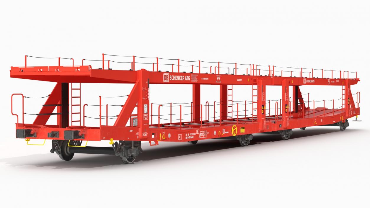 Laaers 560 Car Transporter Empty 3D