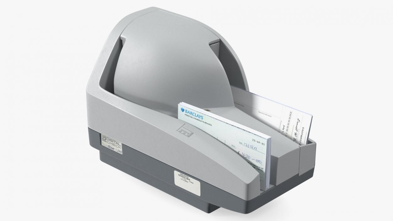 3D TellerScan 240 Digital Check Scanner