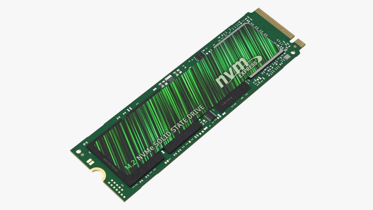 M2 NVMe SSD Green 1 TB 3D