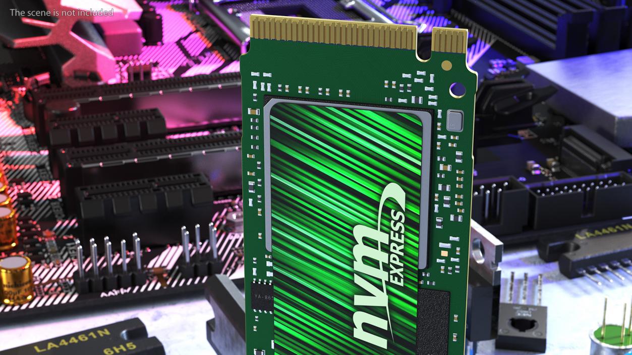 M2 NVMe SSD Green 1 TB 3D