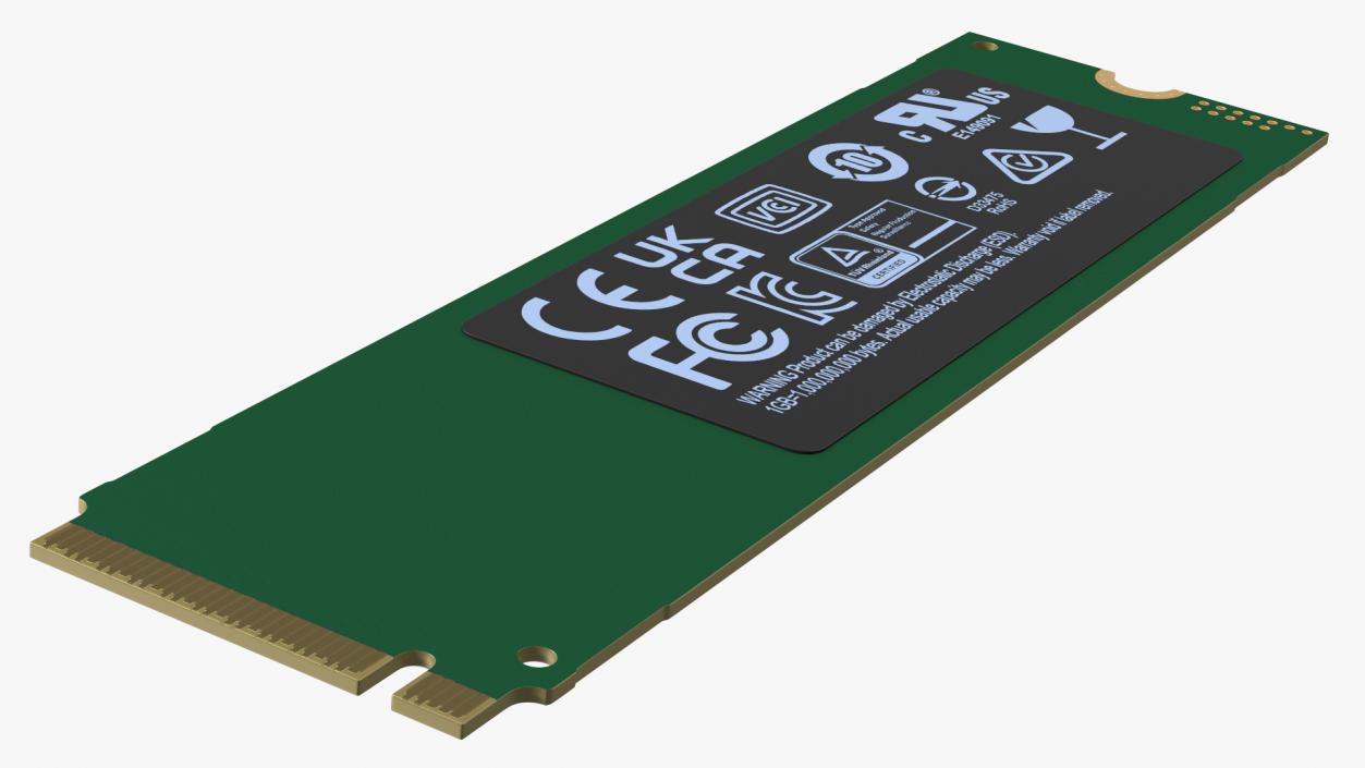 M2 NVMe SSD Green 1 TB 3D