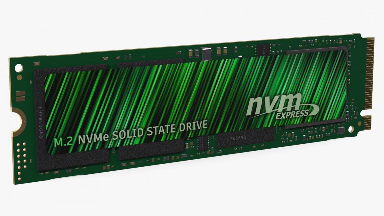 M2 NVMe SSD Green 1 TB 3D