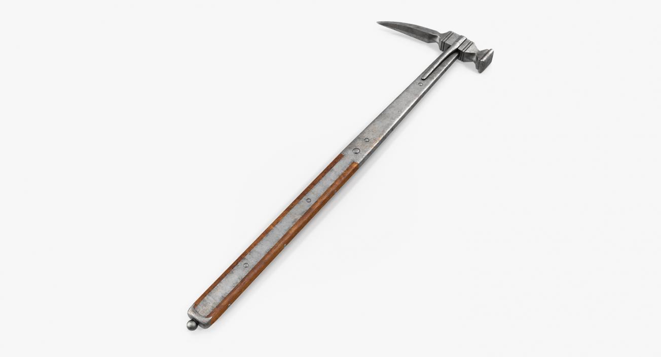 Medieval Military Hammer 3D model