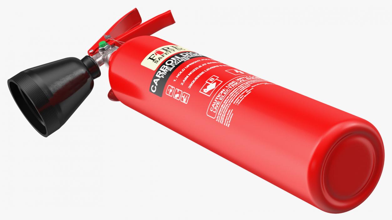 3D Fire Extinguisher Collection model