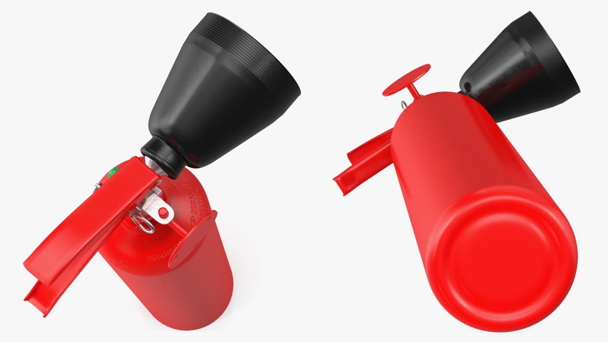 3D Fire Extinguisher Collection model