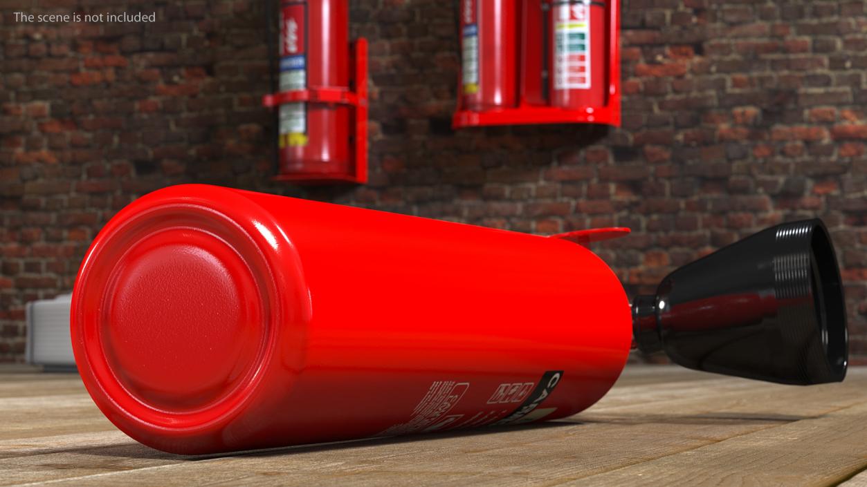 3D Fire Extinguisher Collection model