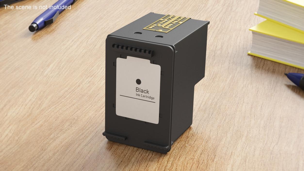 Ink Cartridge Black 3D model