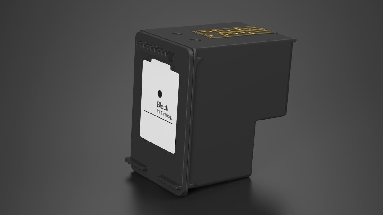 Ink Cartridge Black 3D model