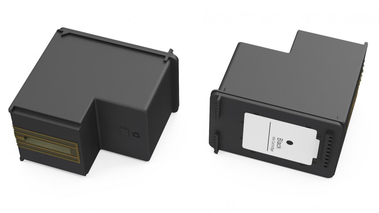 Ink Cartridge Black 3D model