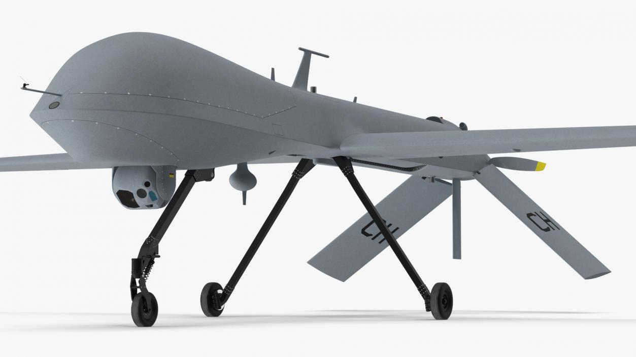 3D model Unmanned Aerial Vehicle Reaper Drone MQ-1 Predator