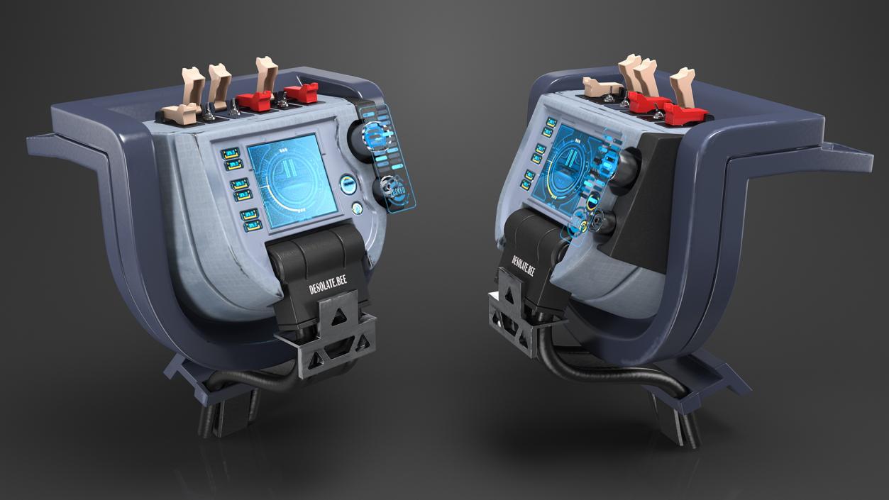 3D model Sci-Fi Terminal