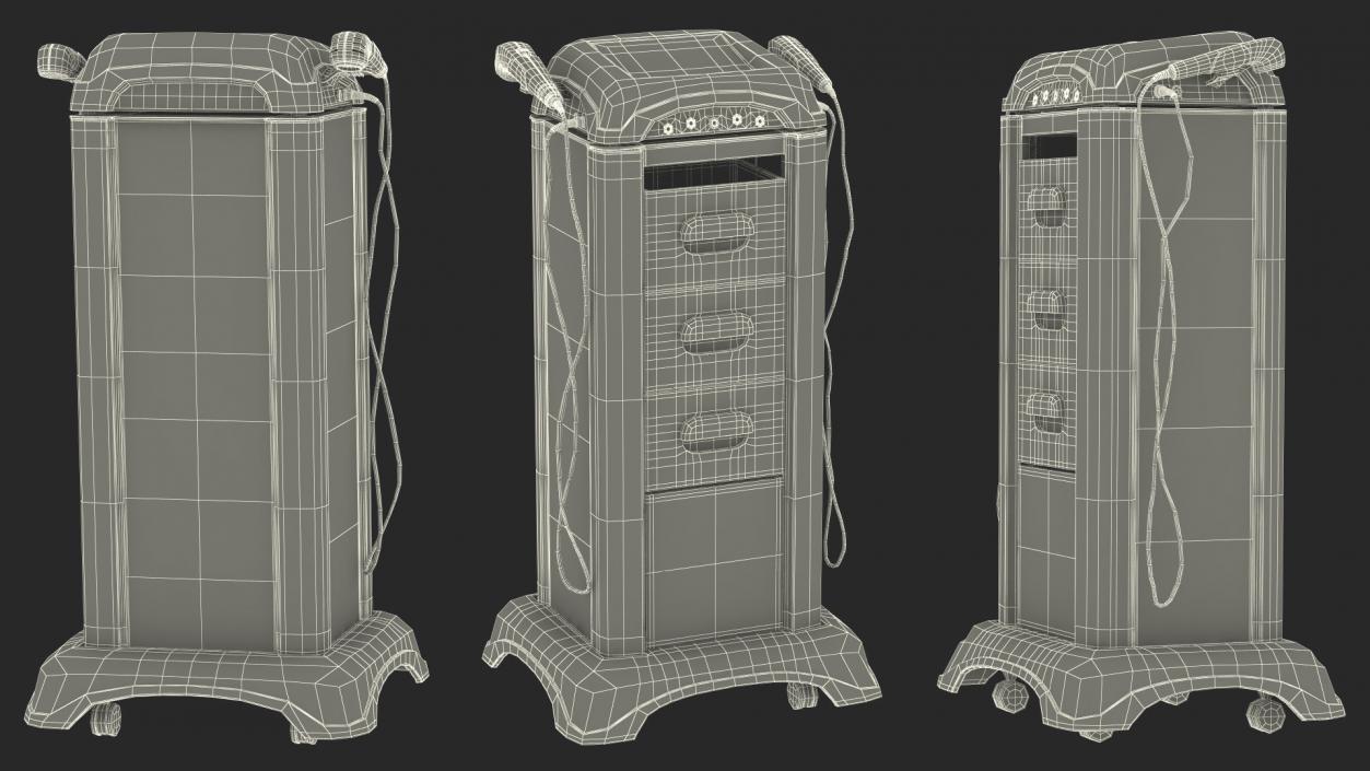 3D Dynatron Solaris 709 Plus Storage Cart model