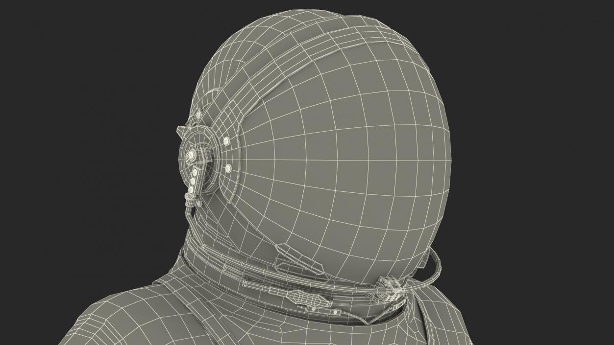 NASA OCSS Astronaut Spacesuit 3D model