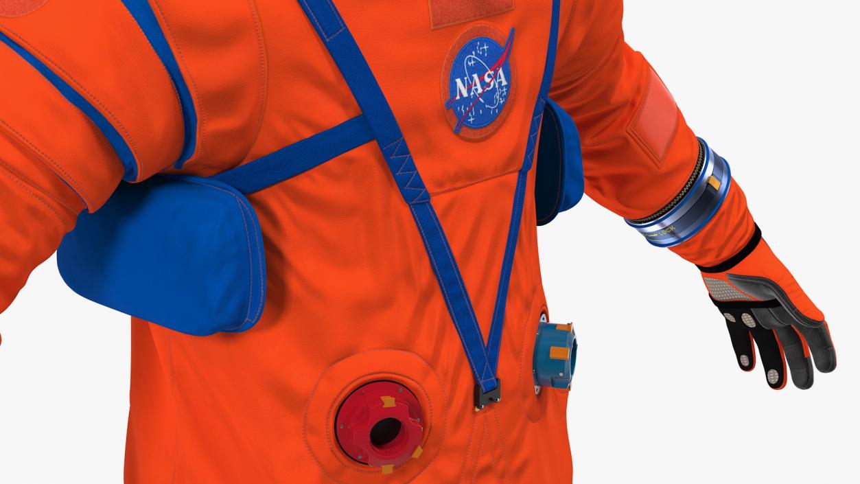 NASA OCSS Astronaut Spacesuit 3D model