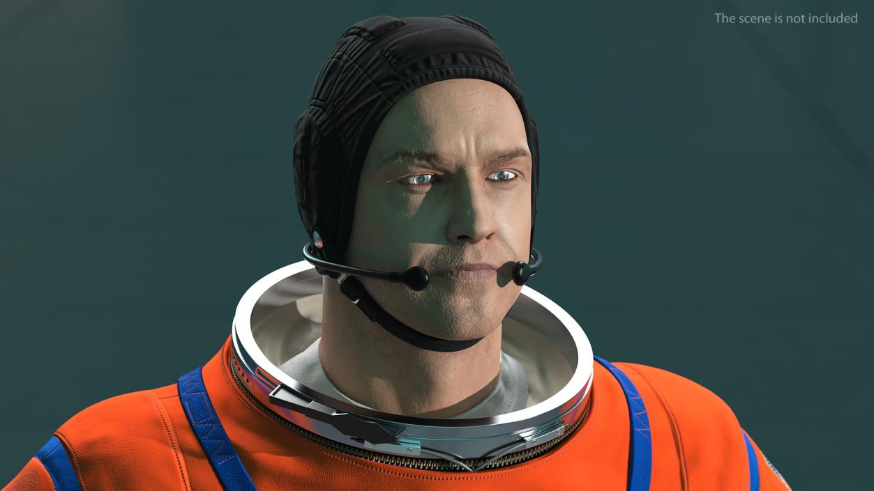 NASA OCSS Astronaut Spacesuit 3D model