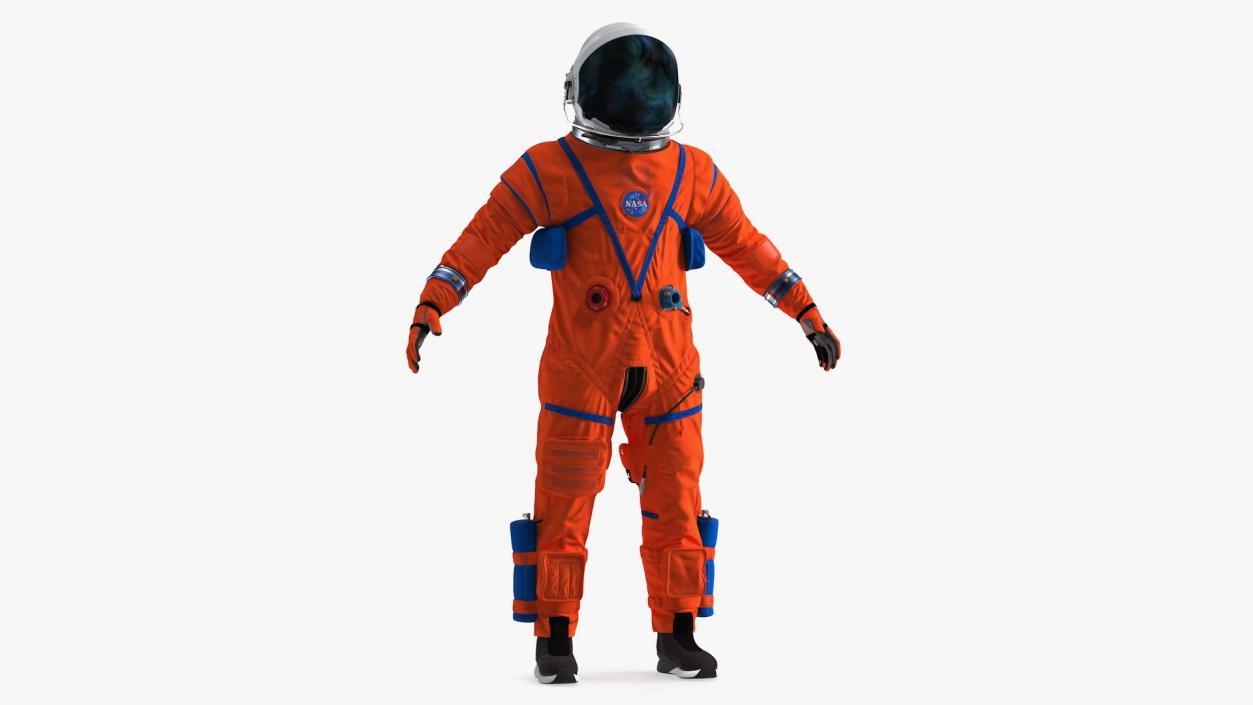 NASA OCSS Astronaut Spacesuit 3D model