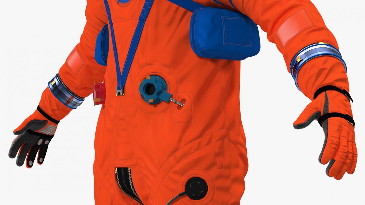 NASA OCSS Astronaut Spacesuit 3D model