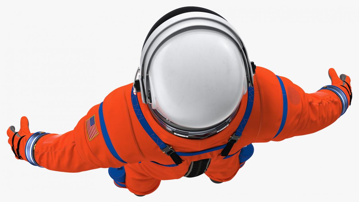 NASA OCSS Astronaut Spacesuit 3D model