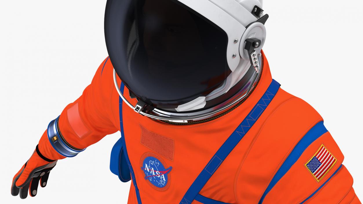 NASA OCSS Astronaut Spacesuit 3D model