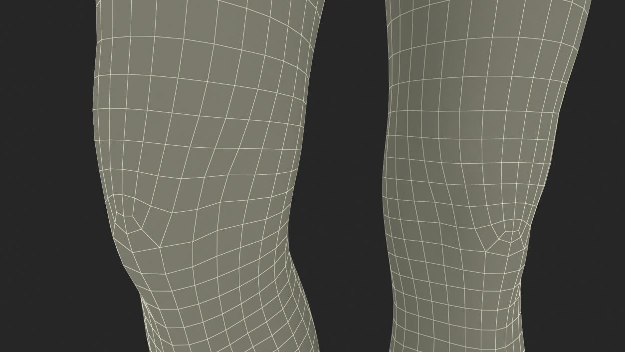 3D model Female Legs Rigged 2