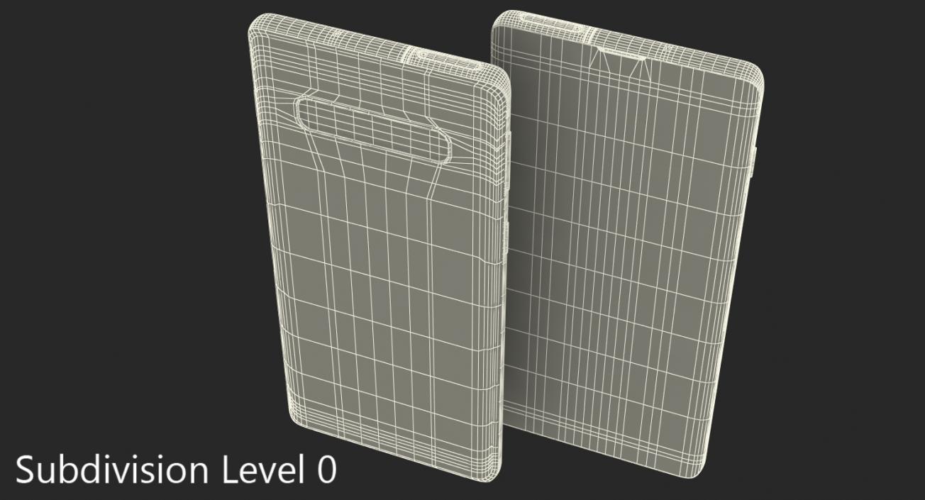 Samsung Galaxy S10 White 3D model