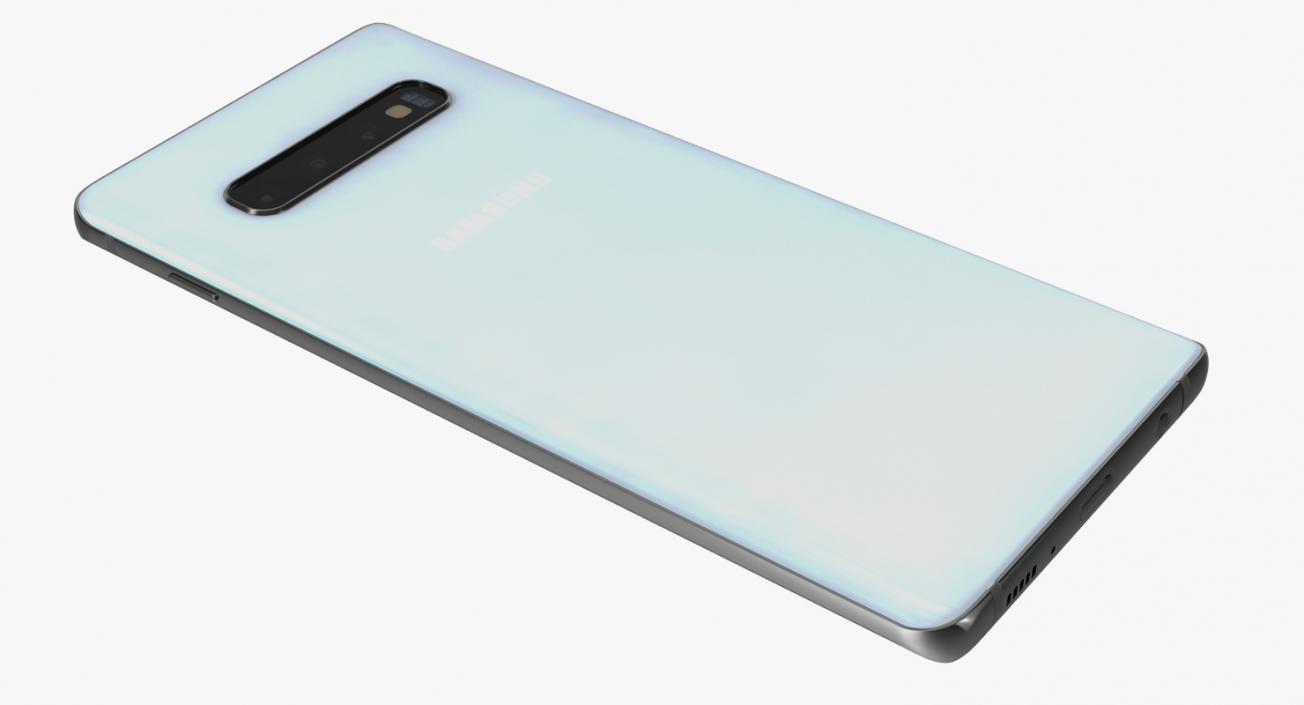 Samsung Galaxy S10 White 3D model