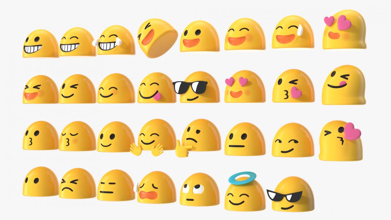 Android Emoji Set 3D