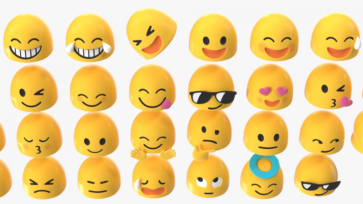 Android Emoji Set 3D