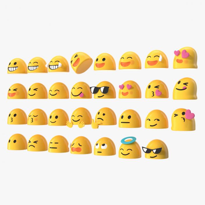 Android Emoji Set 3D