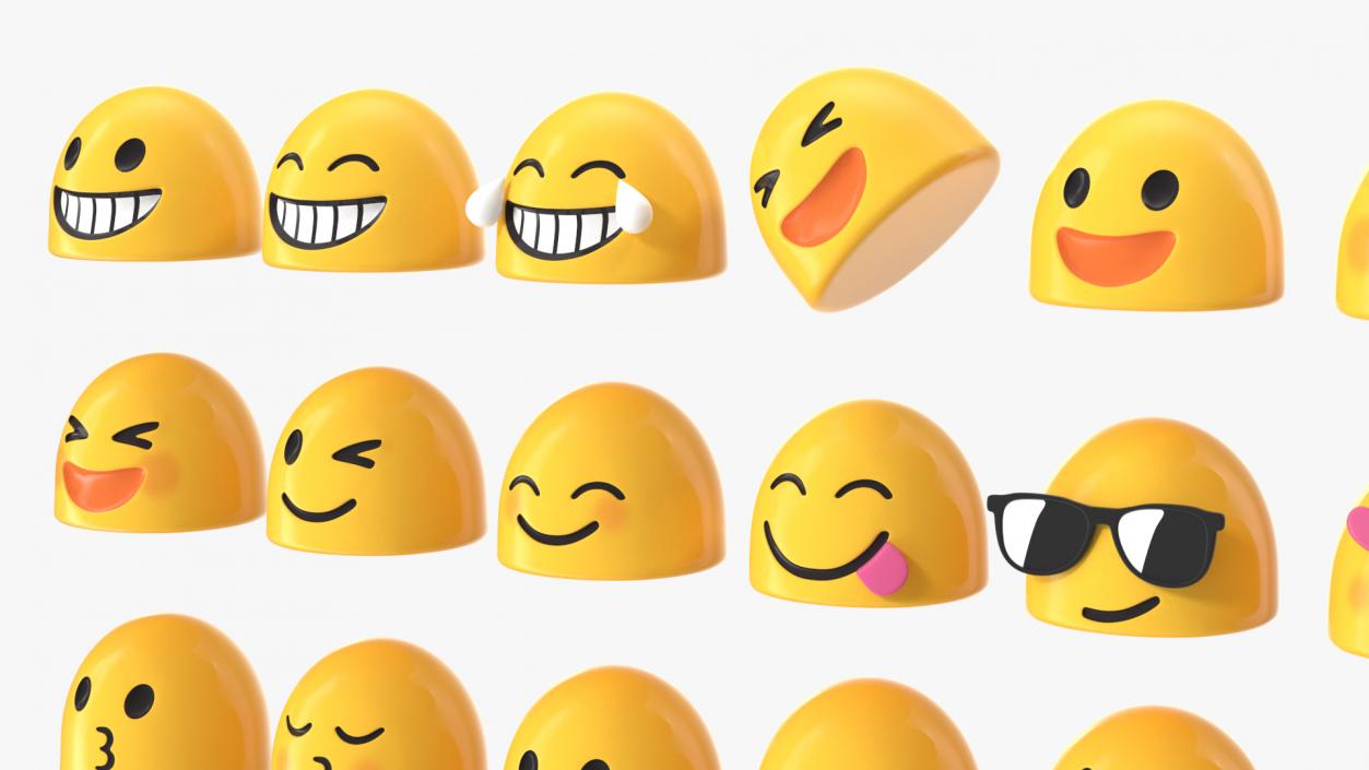 Android Emoji Set 3D