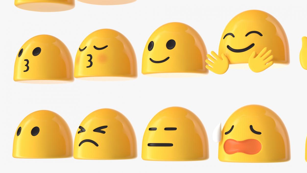 Android Emoji Set 3D