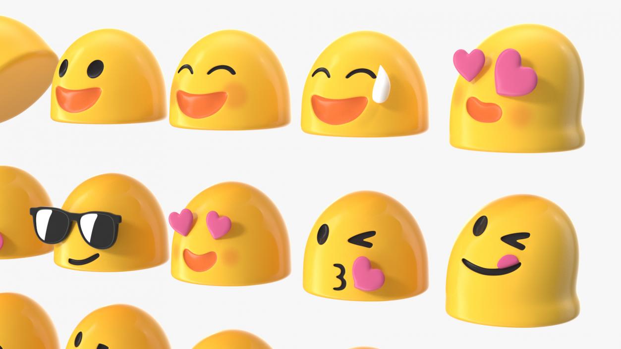 Android Emoji Set 3D