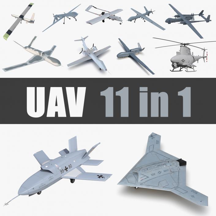 3D UAV Collection 4