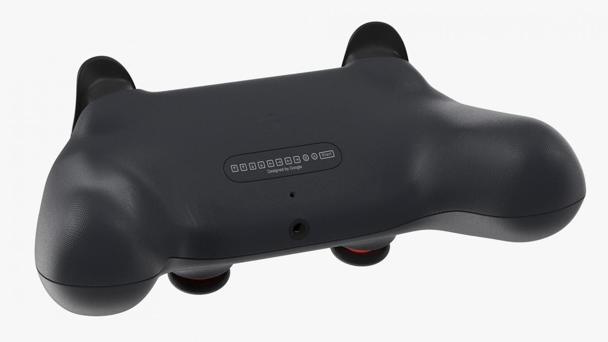 Blue Google Stadia Controller 3D model