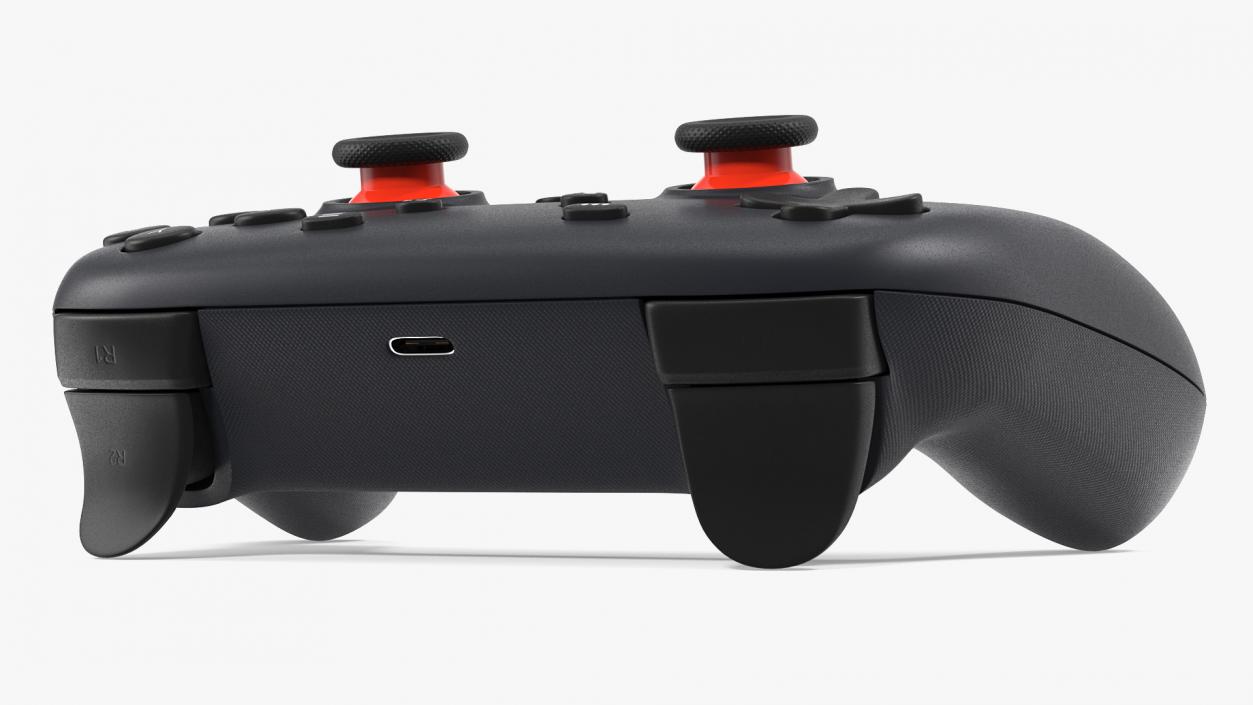 Blue Google Stadia Controller 3D model