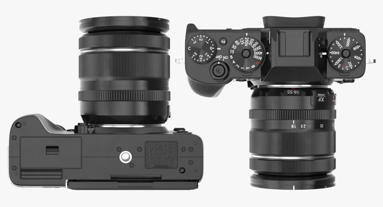 Mirrorless Cameras Collection 3D model